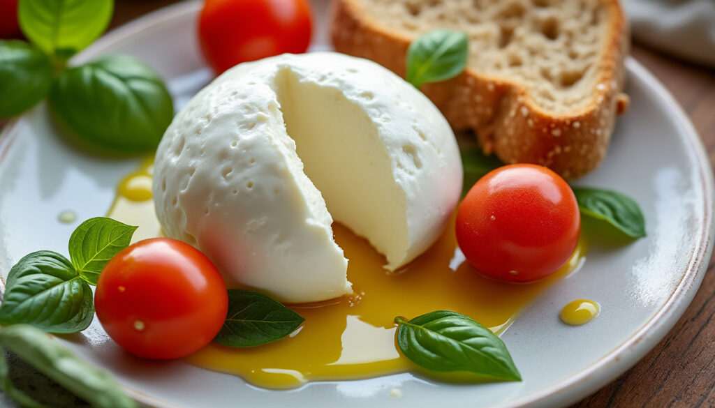 découvrez les calories, protéines et valeurs nutritionnelles de la burrata, ainsi que ses bienfaits santé et des conseils pour la savourer avec équilibre.
