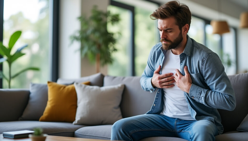 douleur dans la cuisse gauche et infarctus : découvrez les signes d’alerte associés, les symptômes à reconnaître et quand appeler les urgences.